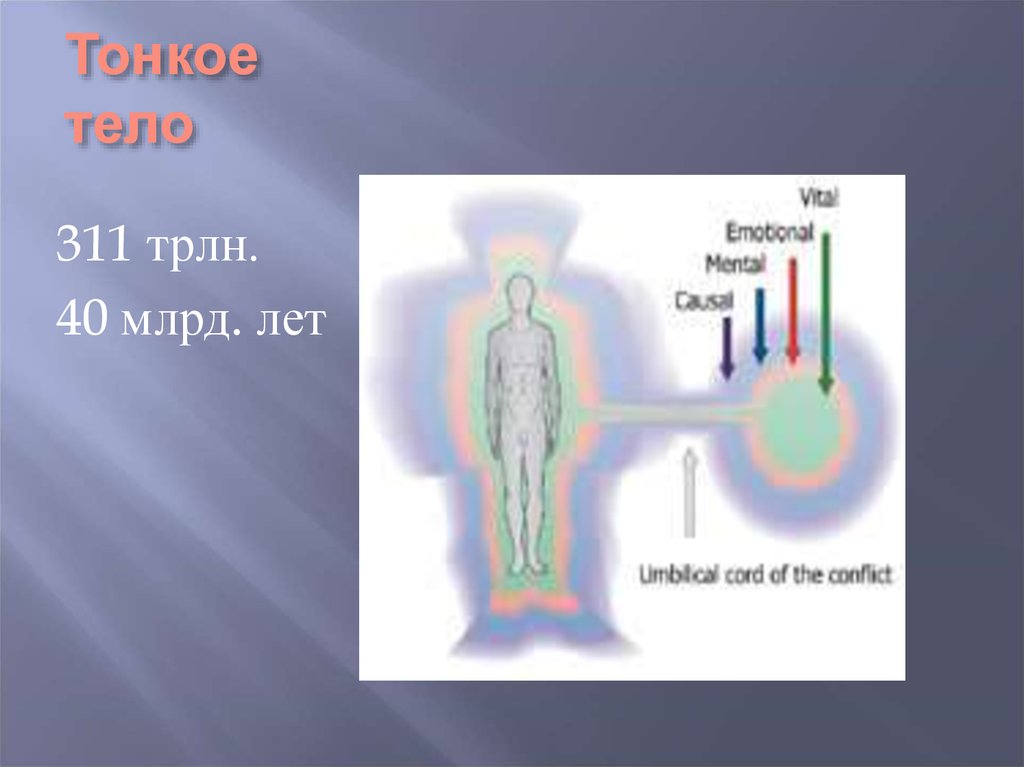 Тонкое тело