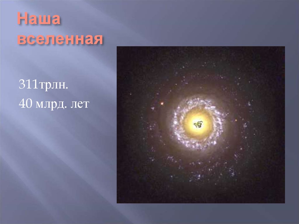 Наша вселенная