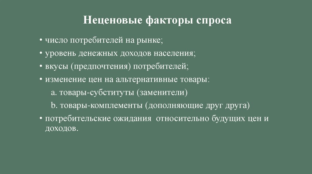 Перечислите факторы спроса. К неценовым факторам спроса относятся. Нецеливые факторы спроса. Не уеновые факторы спроса. Неценовые факторы спроса.