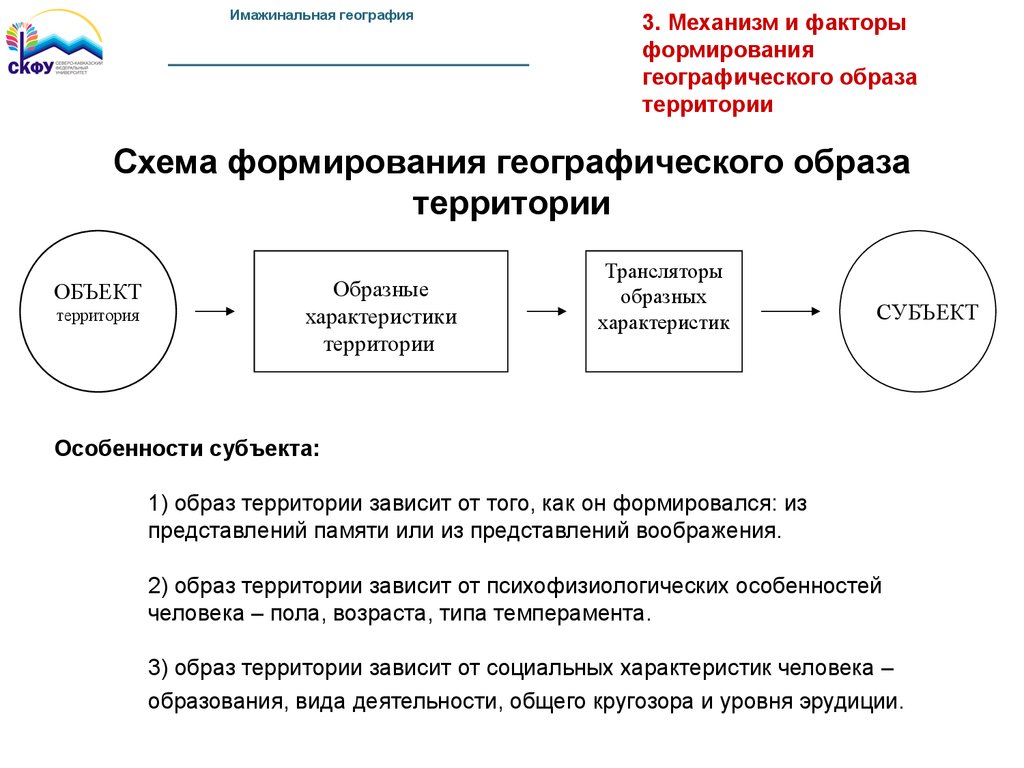 Формирование географической картины мира