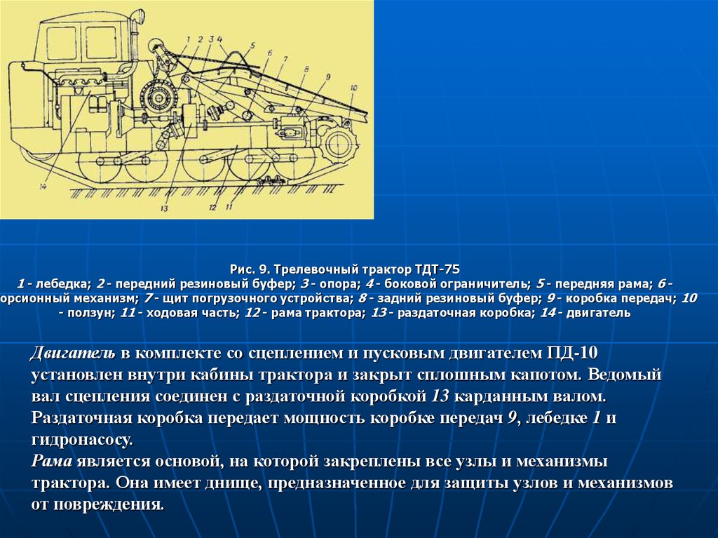 Механизмы трактора. Ходовая часть трактора т-100. Ходовая часть трактора ТДТ 55. Ходовая часть трелевочника т-4. Ходовая часть трактора ТДТ 55 схема.