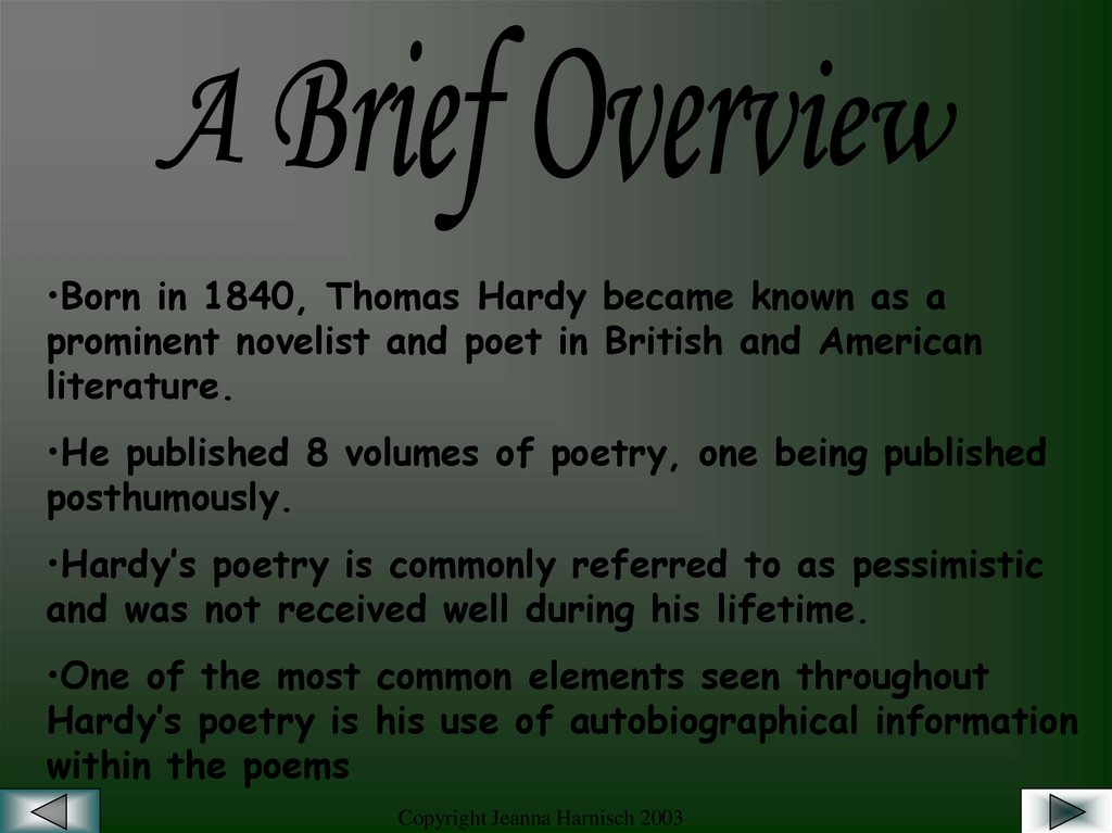 Реферат: Thomas Hardy The Darkling Thr Essay Research