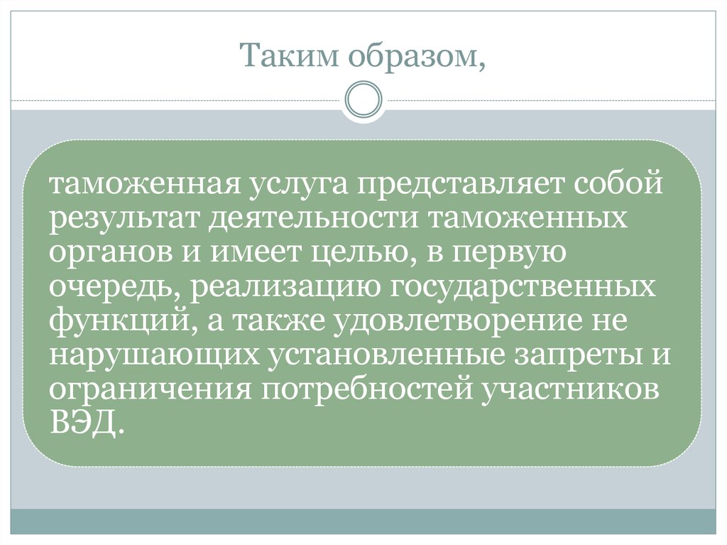 Таможенная система на рынке услуг презентация - 97 фото