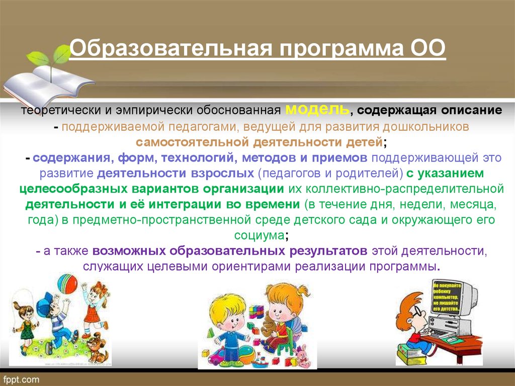 Программы дошкольного образования презентация