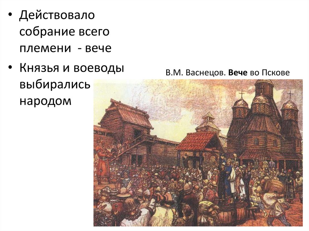 Васнецов новгородское вече картина