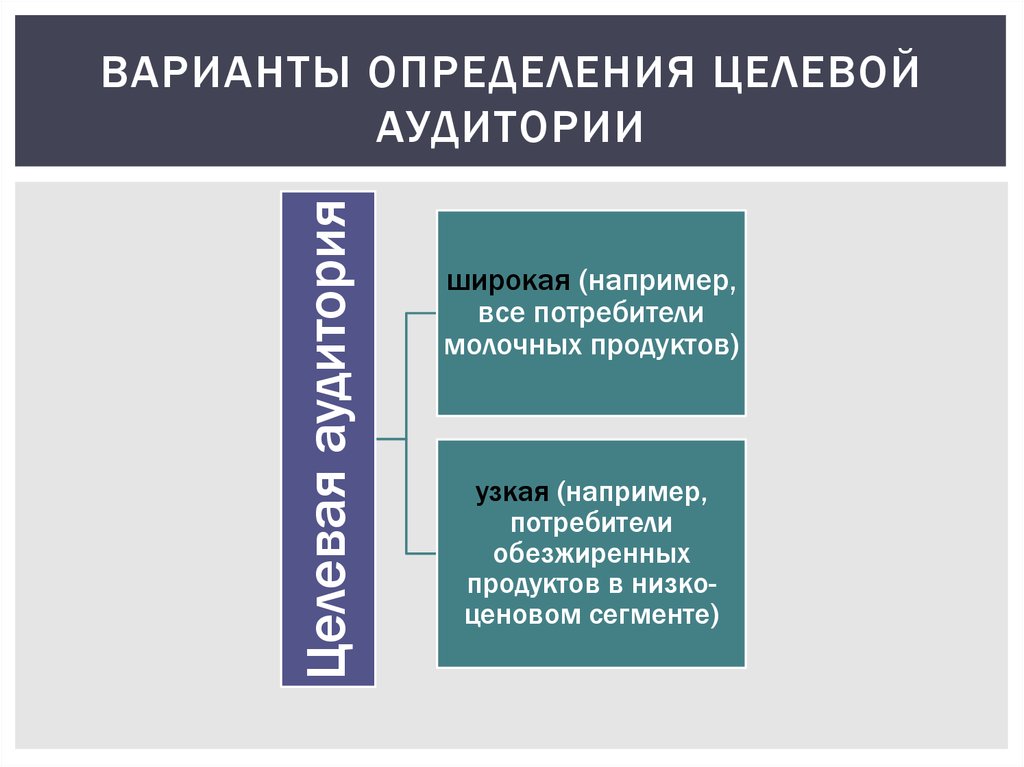 Драйвер целевой аудитории это