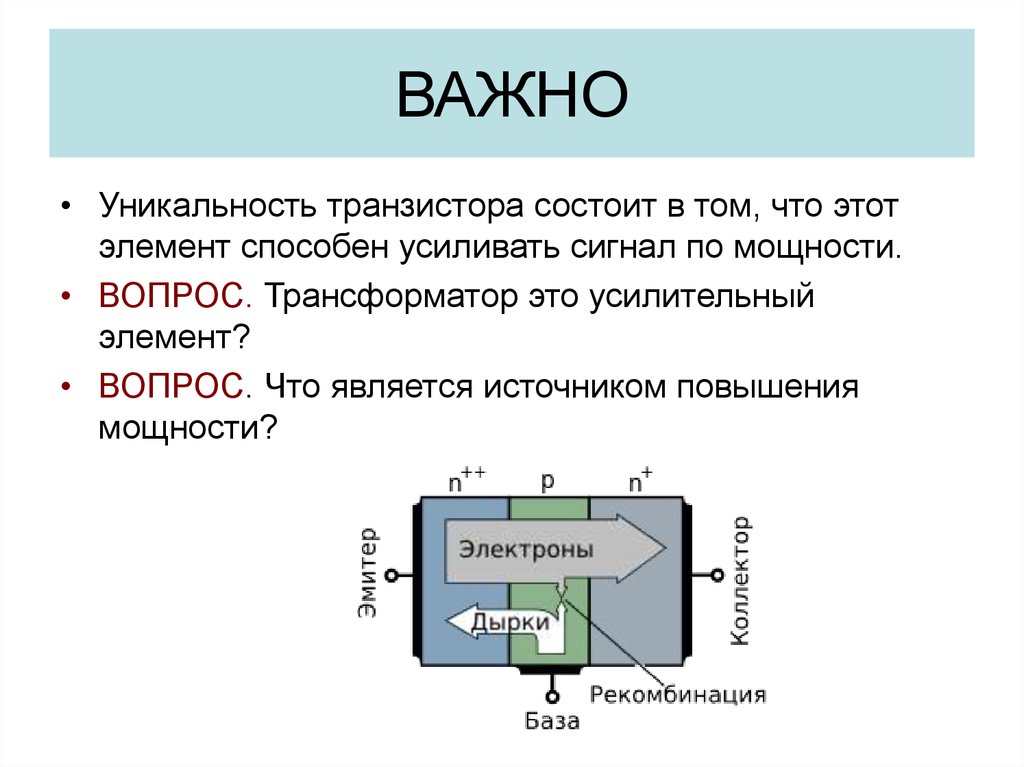 Презентация на тему транзисторы