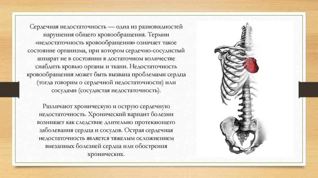 Острая сердечная недостаточность карта вызова