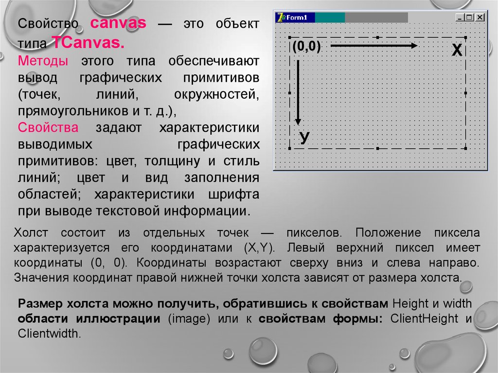 Курсовая работа по теме Программа, иллюстрирующая работу с графикой в Delphi на примере рисования ломаных и кривых линий