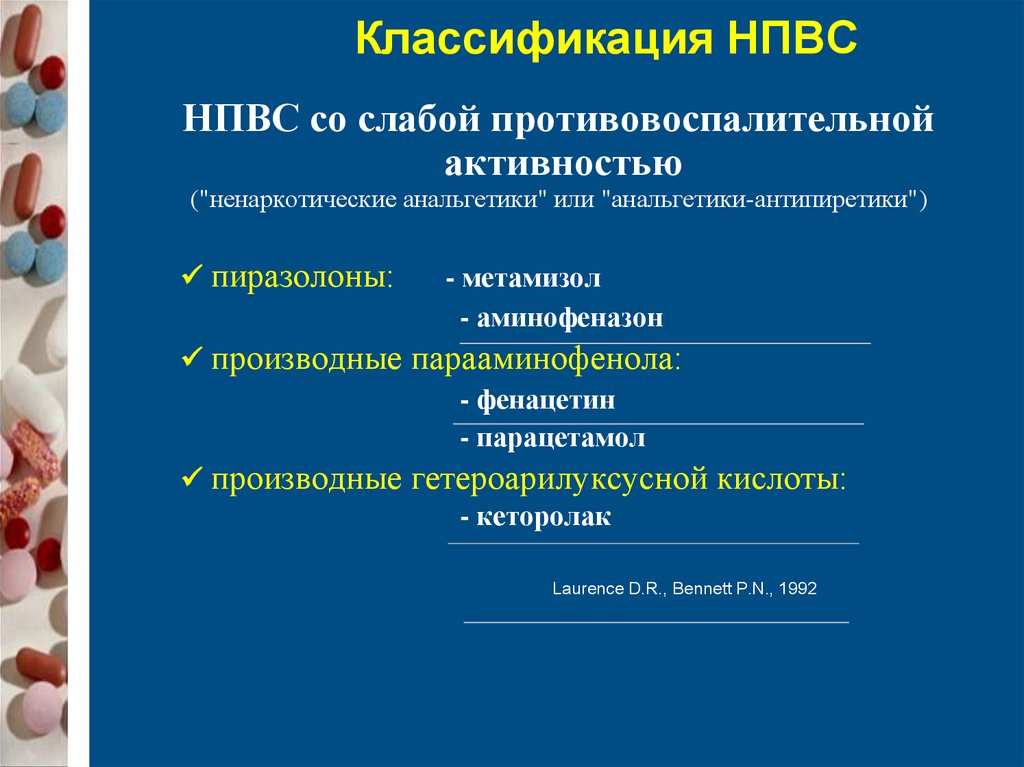 Нпвс клиническая фармакология презентация