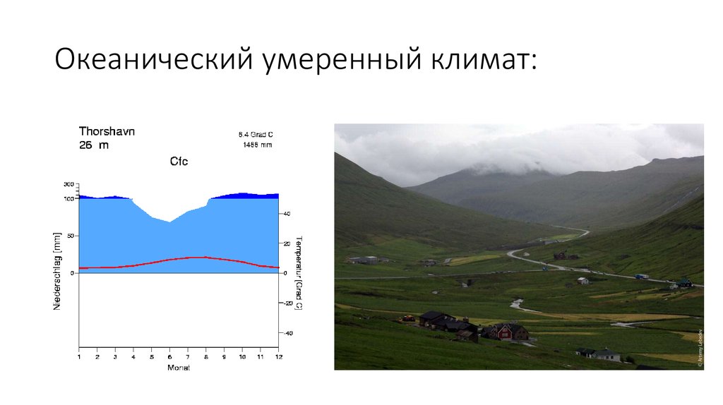 Что такое умеренный климат