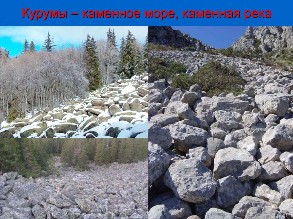 Каменная река Курум