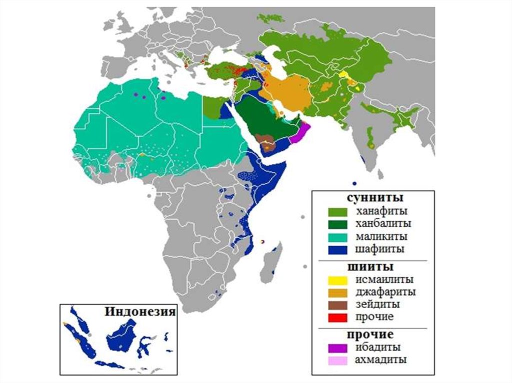 Направления ислама