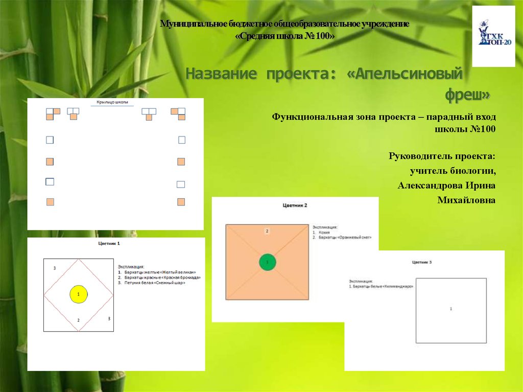 Технологическая карта апельсинового фреша