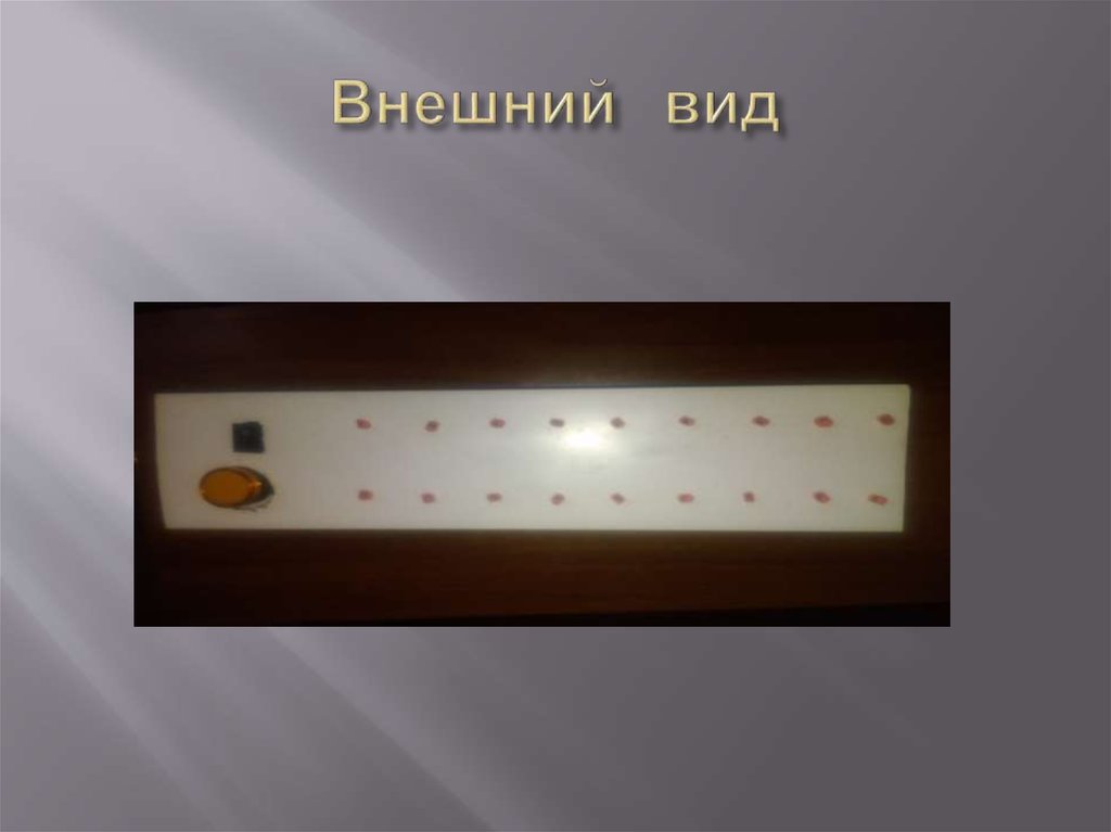 Внешний вид