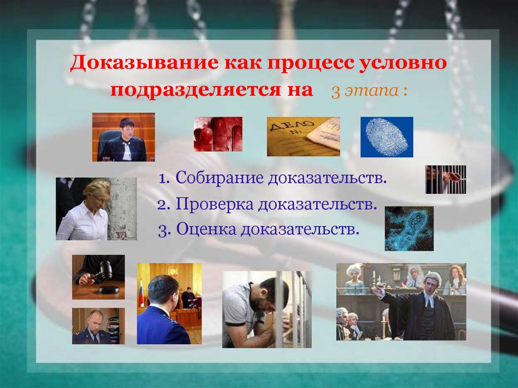 Доказывание в уголовном судопроизводстве - online presentation