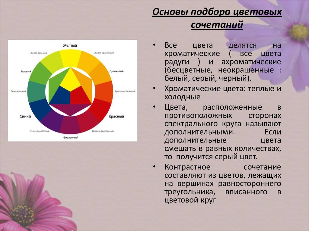 Цветов цветов еще цветов. Цветовой круг ахроматические цвета. Схема подбора цветов. Цветовой круг теплые и холодные цвета. Ахроматический цветовой круг.