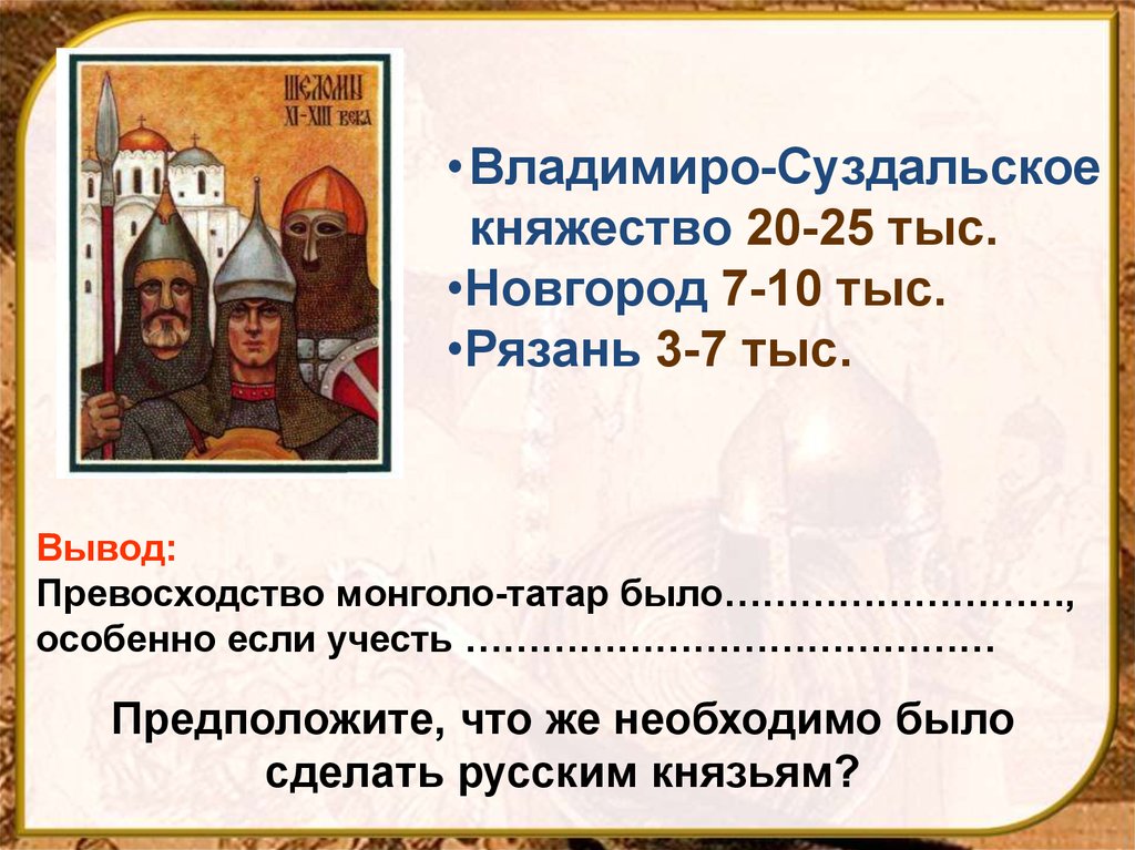 Князья нижегородско суздальского княжества. Известные правители Владимиро Суздальского княжества. Литература Владимиро-Суздальского княжества. Владимиро-Суздальское княжество отношения с татарами. Владимира Суздальском княжестве войско.