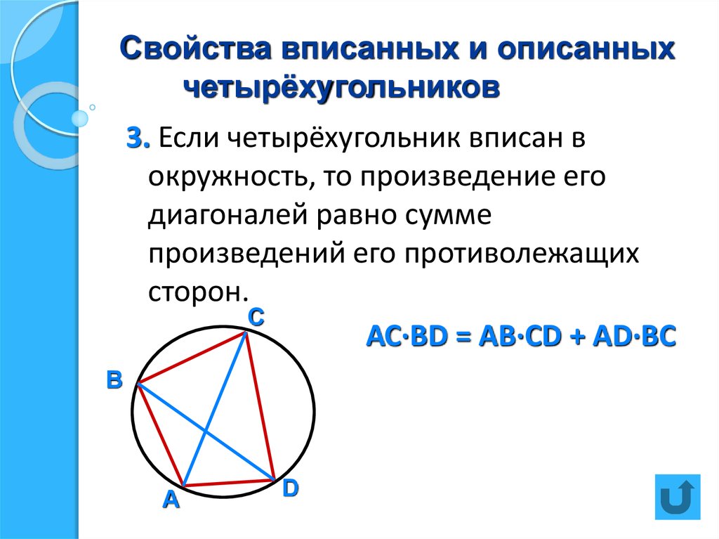 Описанный четырехугольник свойства. Описанная окружность около четырехугольника. Признаки вписанного четырехугольника в окружность. Свойства четырехугольника вписанного в окружность. Вписанная окружность в четырехугольник свойства и признаки.