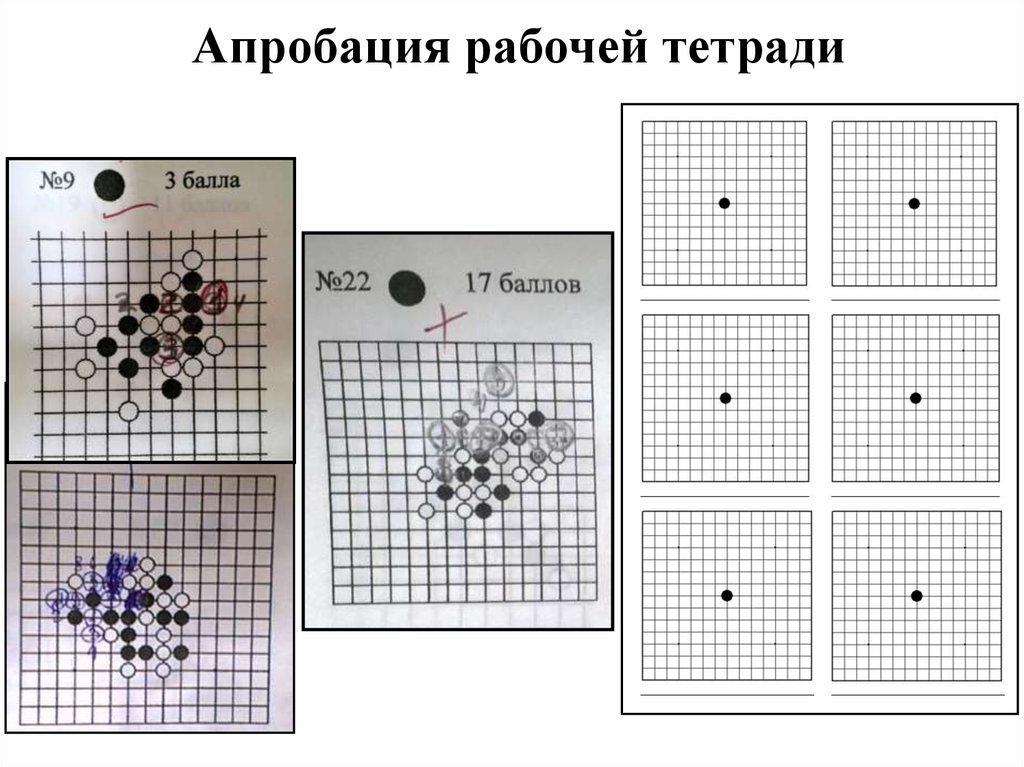 Апробация рабочей тетради