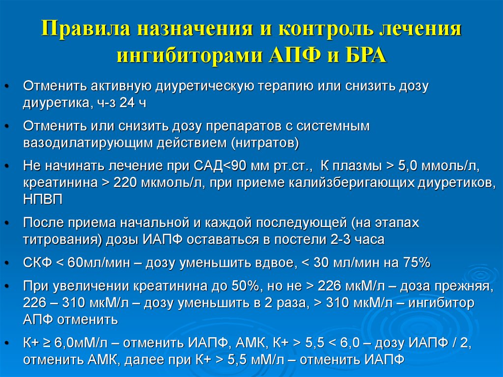 Контроль терапии