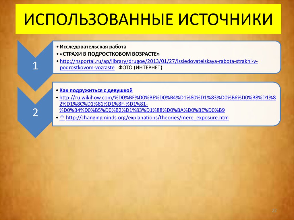 Страхи в подростковом возрасте проект