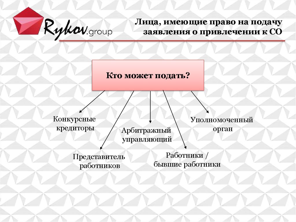 Субсидиарная ответственность презентация