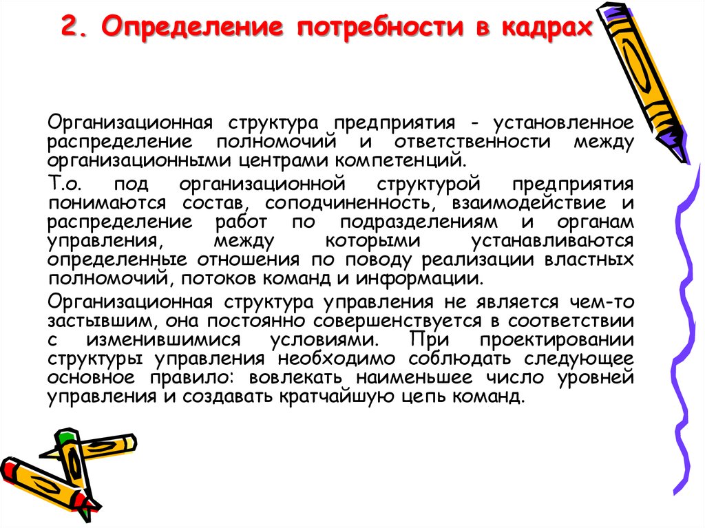 Определение потребности. Определение потребности в кадрах. Определение потребности в инструменте. Определение потребности подразделения в технике.