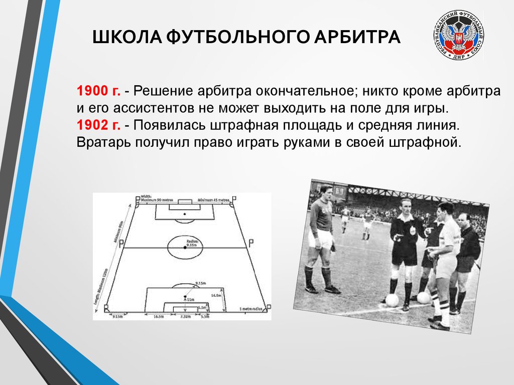 Изменение правил игры. Футбол правила игры судьи. Презентации физика в футболе. Средства коммуникации для футбольных судей. Значения судей футбола штрафной.