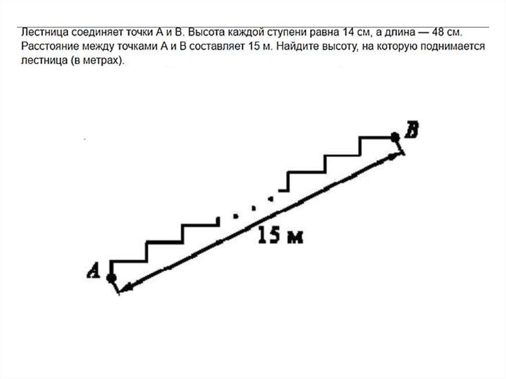 Лестница и точка. Лестница соединяет точки c и d высота каждой ступени равна 12. Лестница соединяет точки а и б высота каждой ступени равна 13 а длина 84. Лестница соединяет точки а и б высота каждой 18 а длина 80 расстояние.