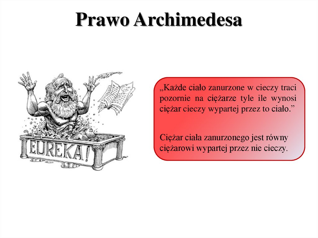 Prawo Archimedesa