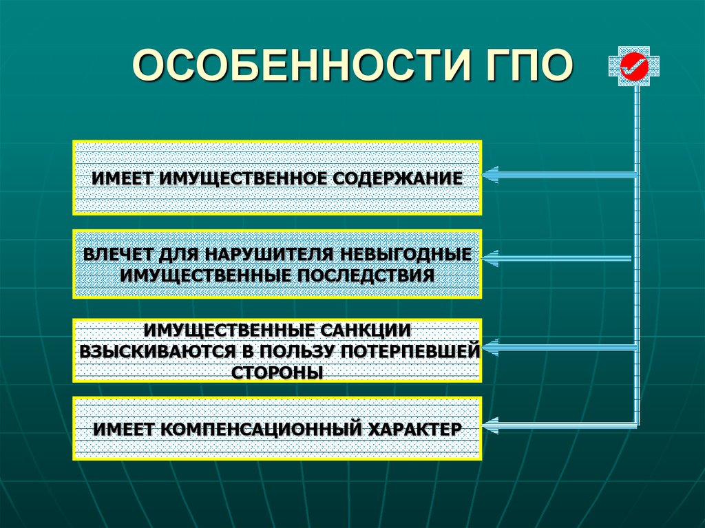 Материальная ответственность отличие от гражданско правовой ответственности