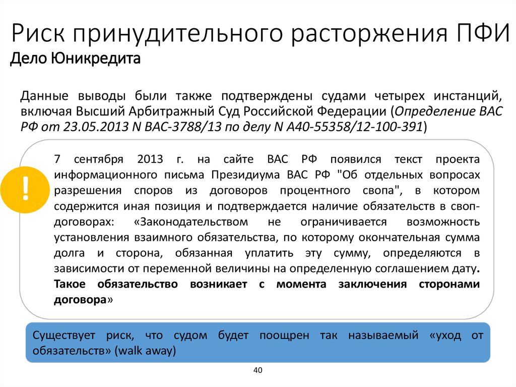 Договор являющийся производным финансовым