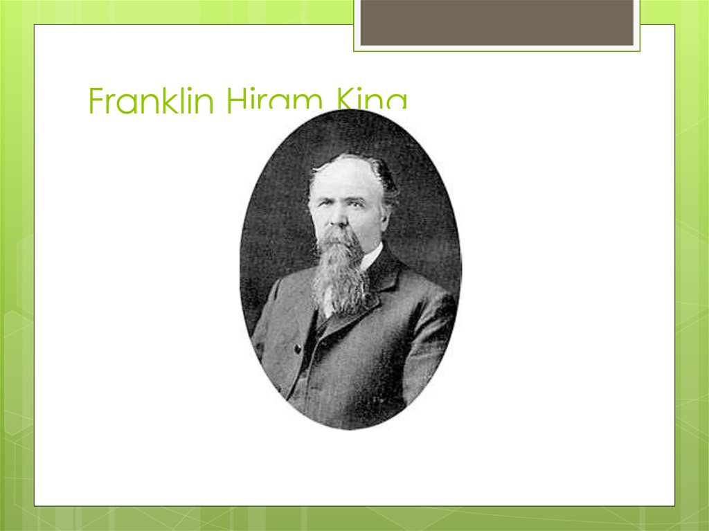 Franklin Hiram King