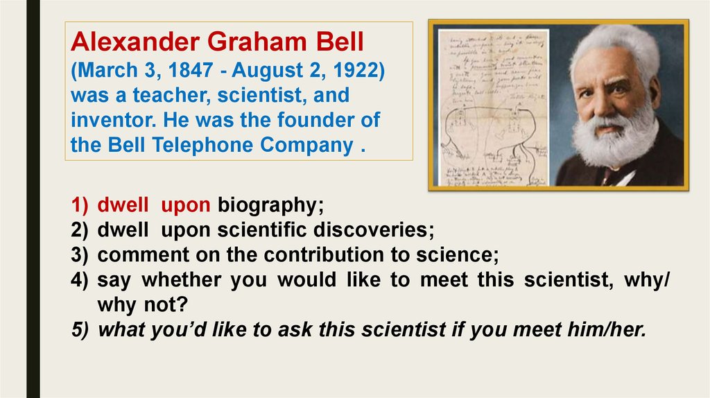 Реферат: Biography Of Alexander Graham Bell Essay Research