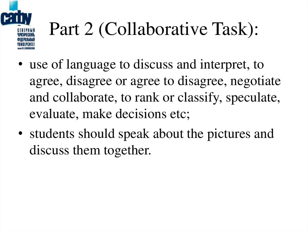 Part 2 (Collaborative Task):