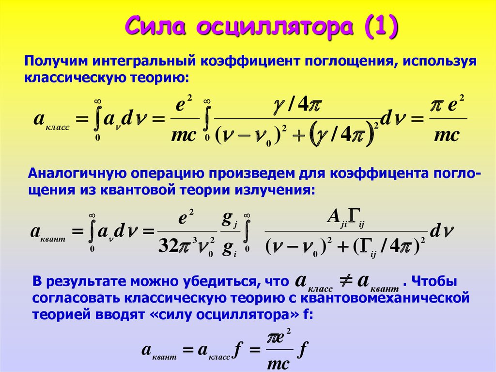 Интегральный коэффициент. Интегральный коэффициент поглощения. Коэффициент поглощения поверхности тела. Интегральный коэффициент излучения тела. Классическая теория излучения и поглощения.