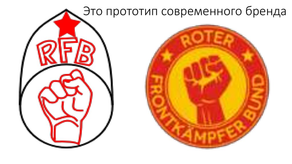 Это прототип современного бренда