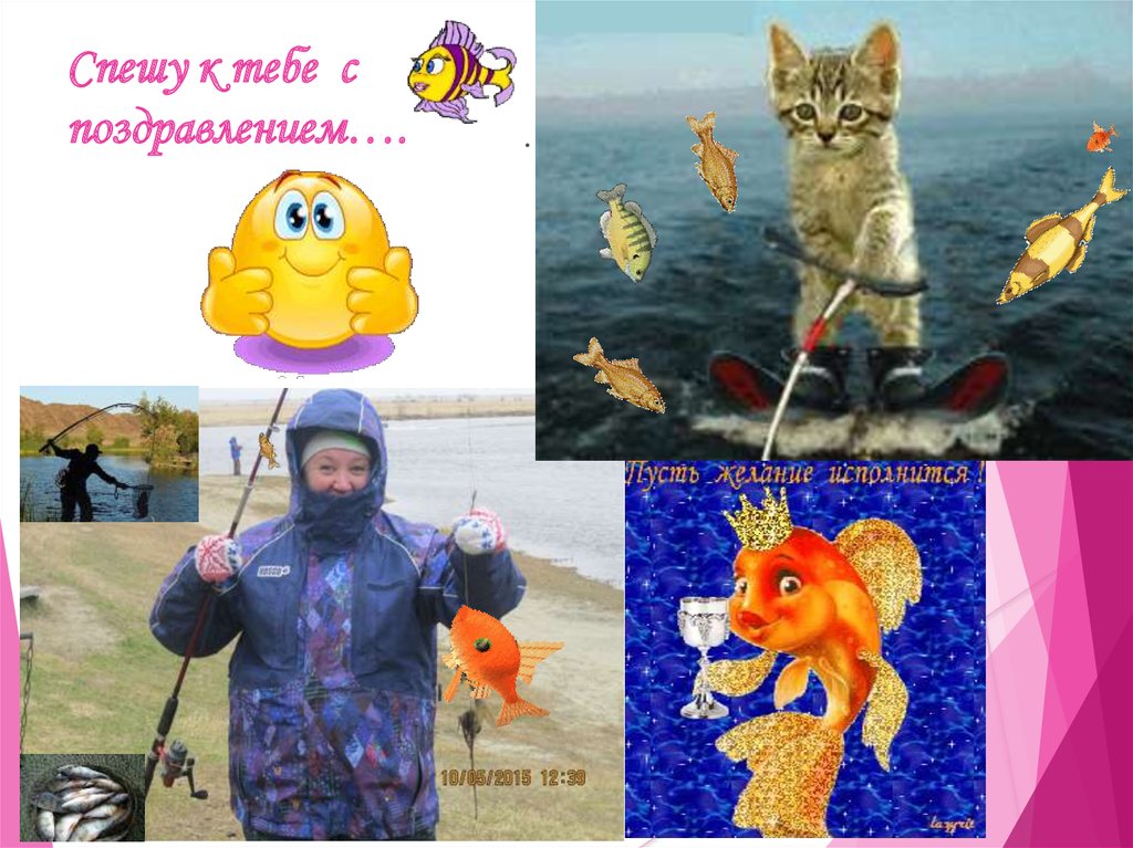 Спешу к тебе с поздравлением….