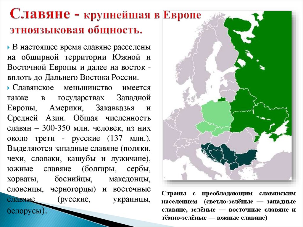 Какие народы были славянами. Славянские народы станы. Славянские страны на карте. Карта распространения славянских языков. Славянские языки в современном мире.