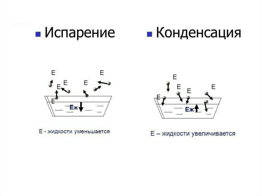 Процессы испарения и конденсации. Парообразование и конденсация испарение. Схема конденсация и испарение. Испарение и конденсация формулы. Испарение и конденсация физика формулы.