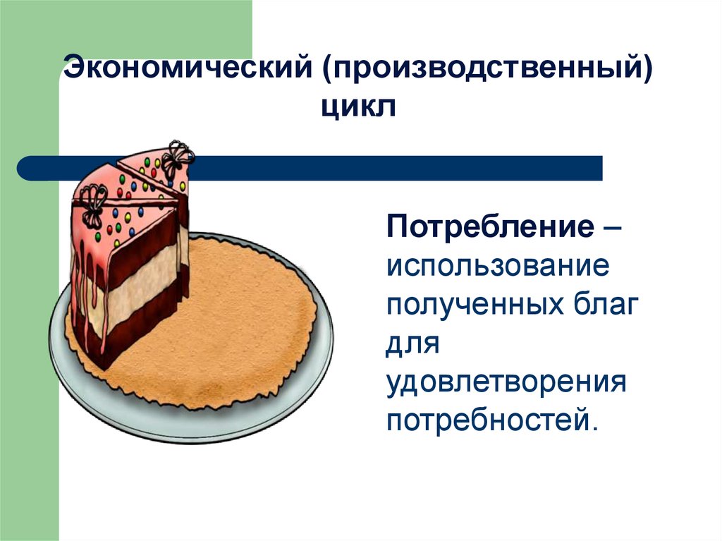 Получение благ. Экономический смысл производственного цикла. Хозяйство Робинзона в экономике. Потребление использование.