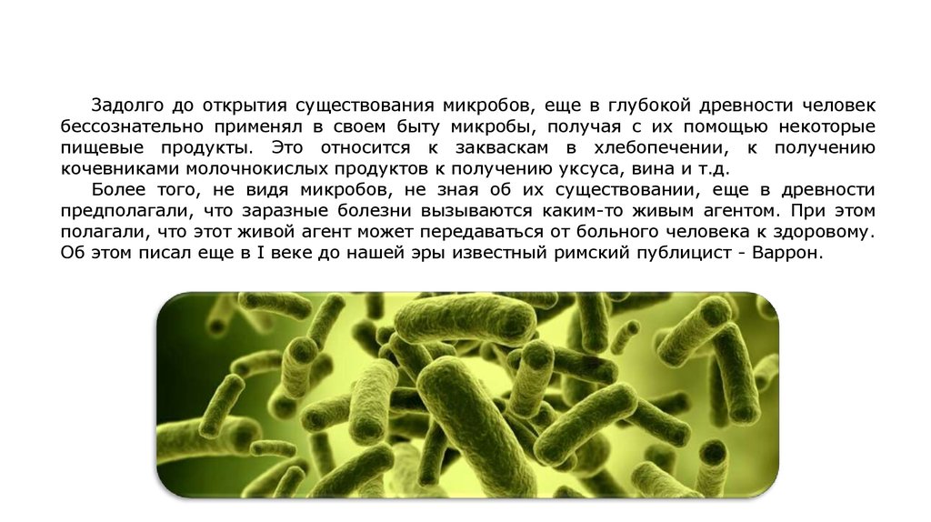 История развития микробиологии презентация