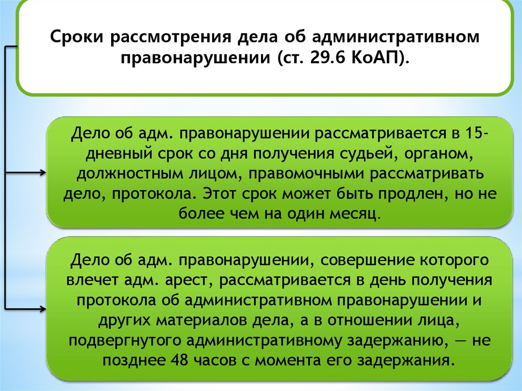 Время рассмотрения административных правонарушений. Сроки рассмотрения административных дел. Сроки рассмотрения дела об административном правонарушении. Срокрассмлтренияделаобадменистративномправонарушении. Рассмотрение дела об административном правонарушении.