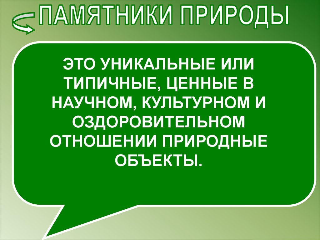 Особо охраняемая природная территория россии презентация