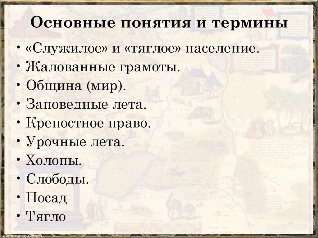 Российское общество 16 века служилые и тяглые презентация 7 класс