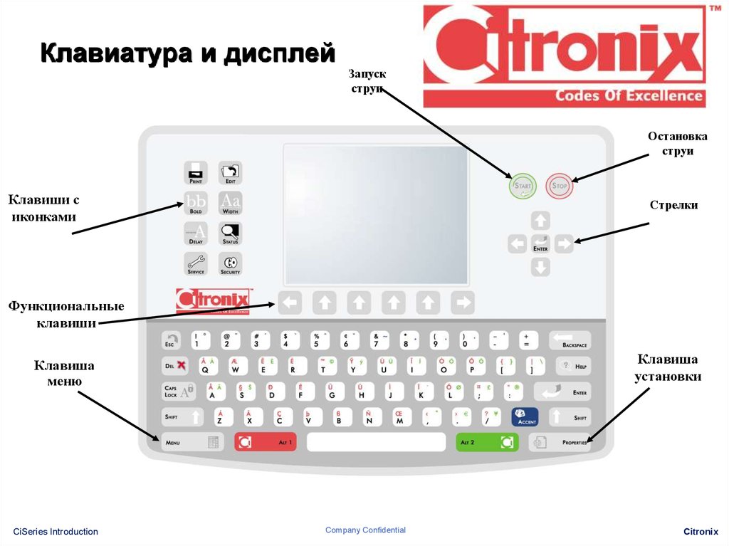 Как называется кнопка на экране