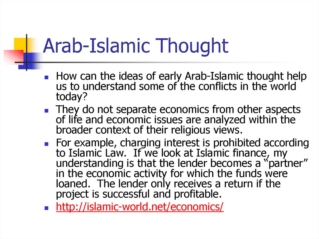 Arab-Islamic Thought