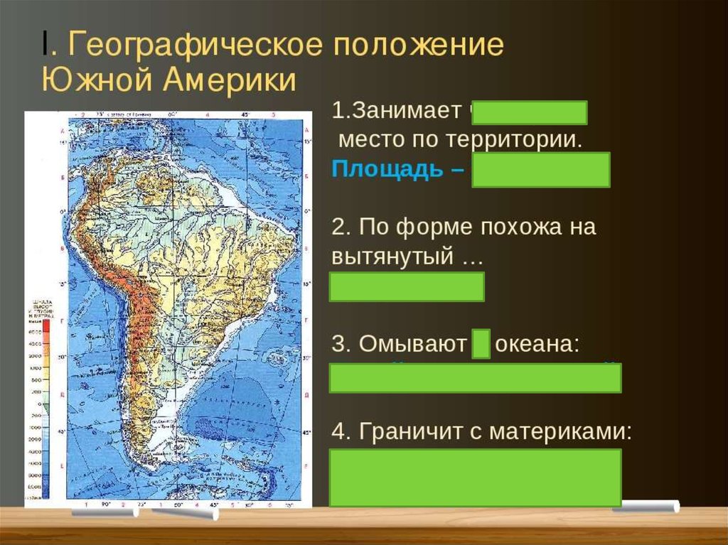 Какими 2 океанами омывается южная америка. Южная Америка презентация. Океаны омывающие Южную Америку. Какие океаны омывают Южную Америку. Какими Океанами омывается Южная Америка.