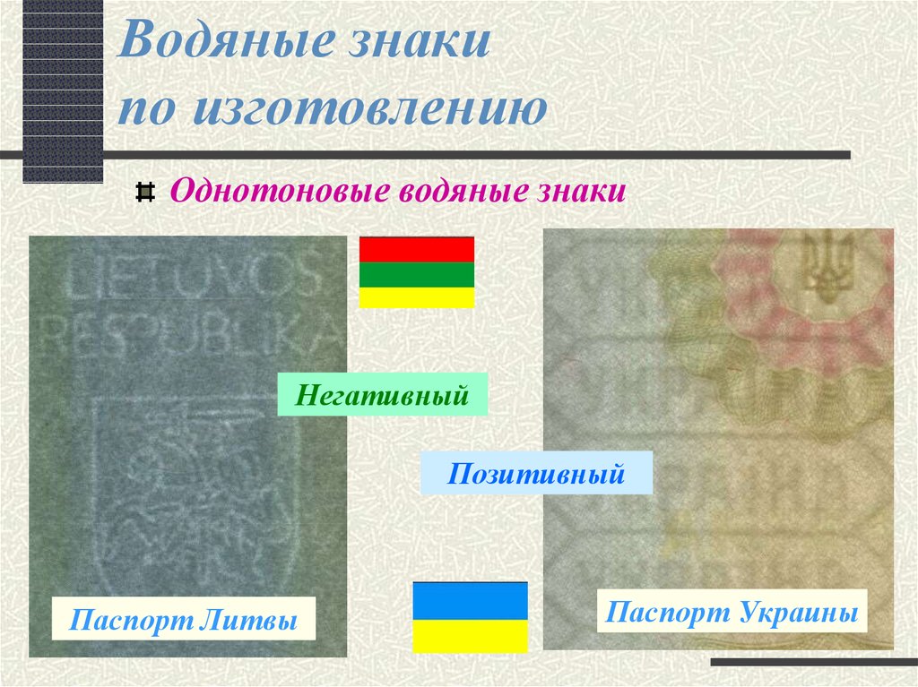 Ставить водяные знаки. Разновидности водяных знаков. Цифровые водяные знаки.